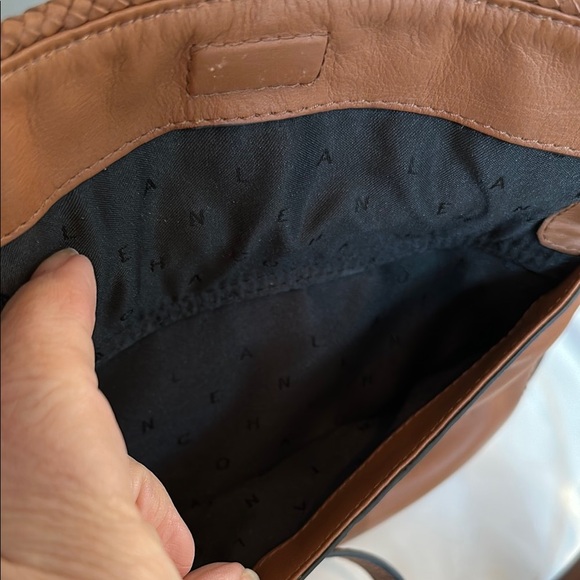 Cole Haan Brown and Gold Crossbody Bag with Elegant Design - Picture 6 of 16